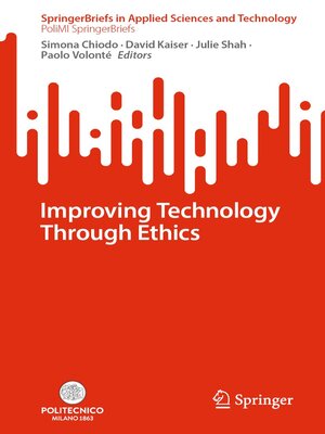cover image of Improving Technology Through Ethics